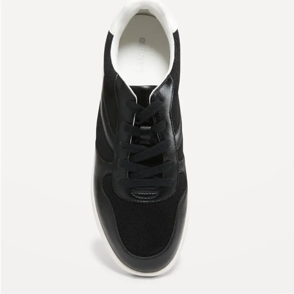 Old Navy Black Low Top Sneakers